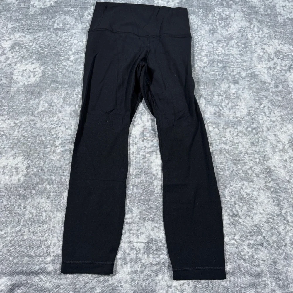 Lululemon Align High-Rise Pant Womens 6 Black 25 Yoga Leggings LW6BGJS